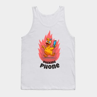 Ducking Phone Tank Top